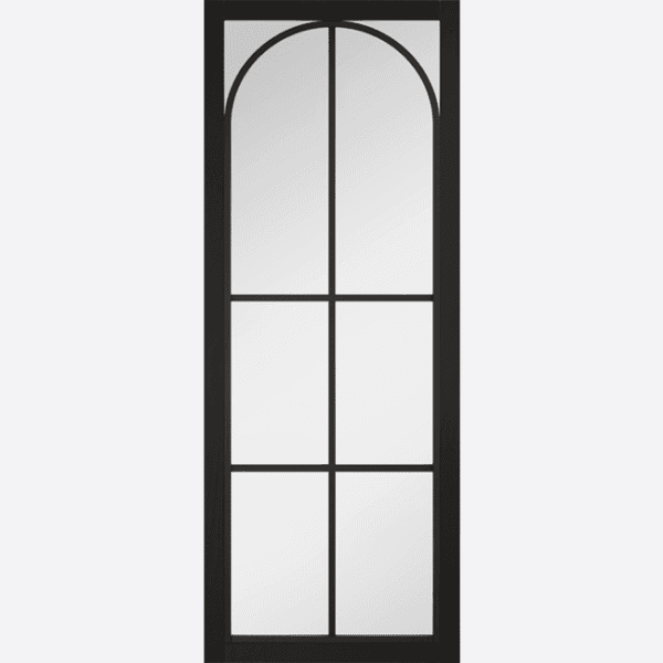 Black Astoria Clear Glazed