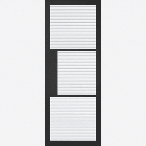 Black Tribeca Glazed 3L Reeded