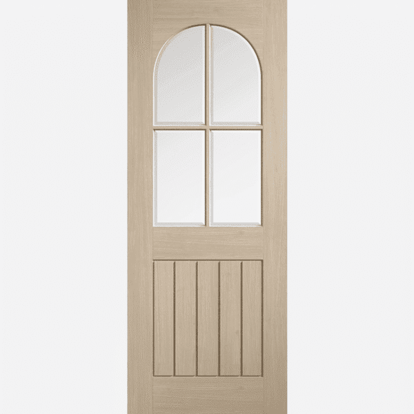 Blonde Oak Mexicano Arched Square Top Glazed