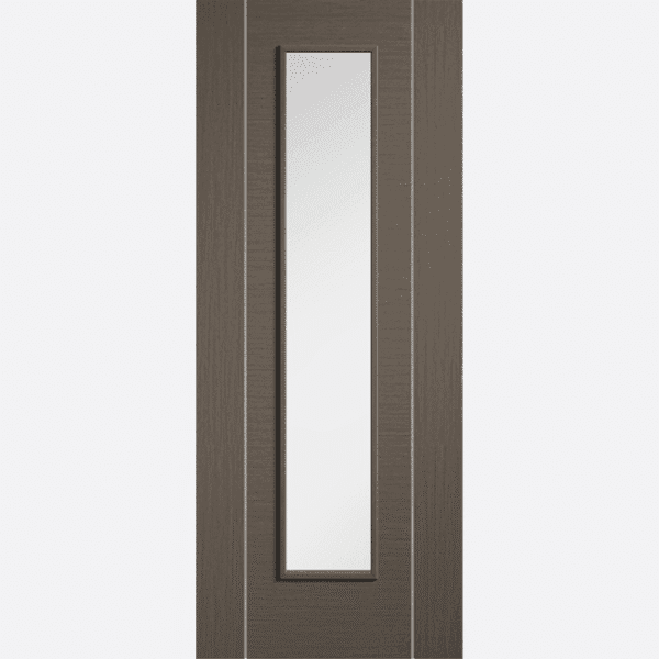 Chocolate Grey Alcaraz Long Light Glazed