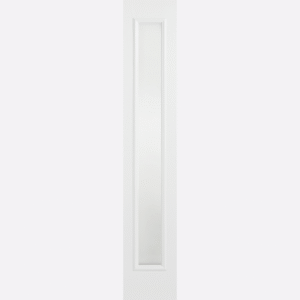 GRP Sidelight White Glazed 1L Frosted