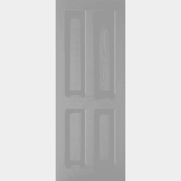 Grey Moulded Textured 4-Panel Door