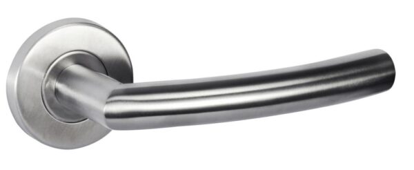 J1000 commercial lever on round rose handle - style 05