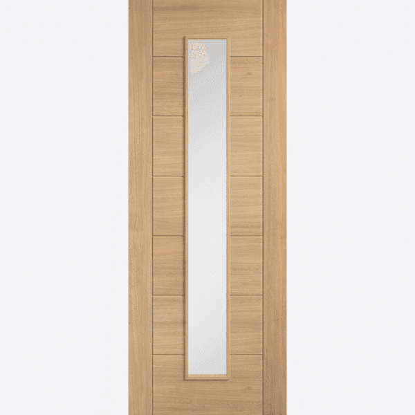 Oak Carini Long Light Glazed Pre-finished