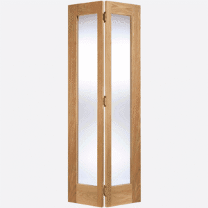 Oak Pattern 10 Glazed 2L Bi-Fold