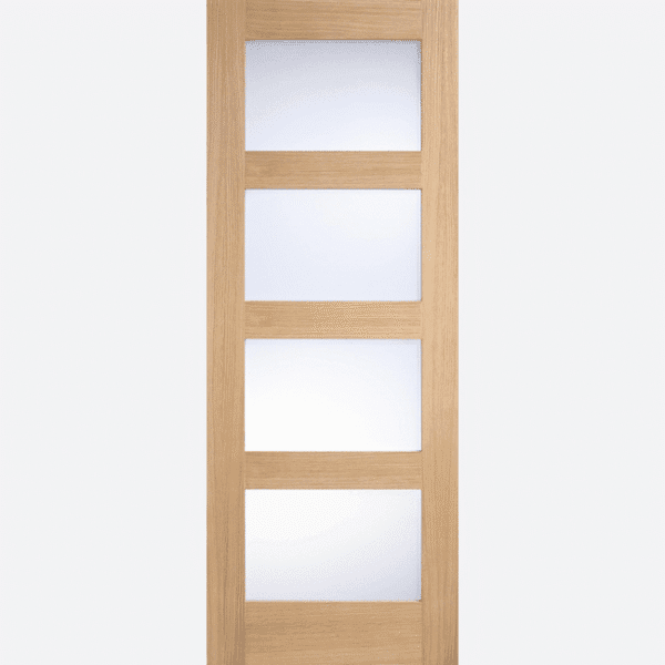 Oak Shaker Glazed 4L Frosted Pre-Finished
