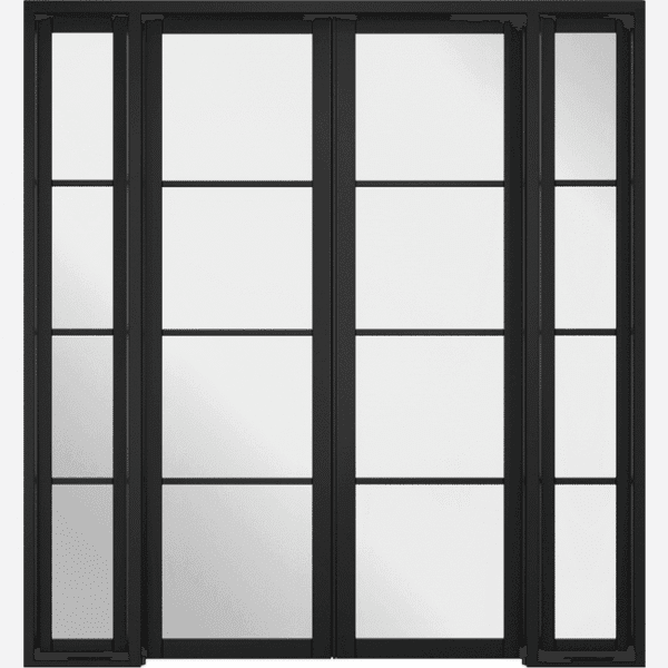 Room Divider Black Soho W6