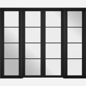 Room Divider Black Soho W8