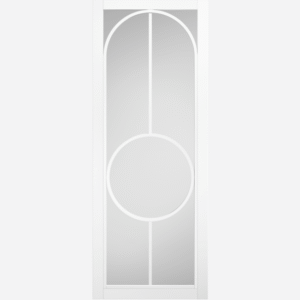 White Bowery Clear Glazed