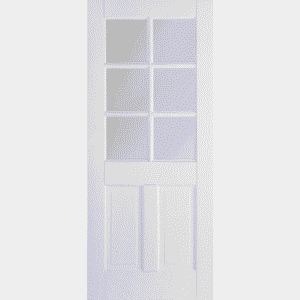 White Canterbury 2P Glazed 6L