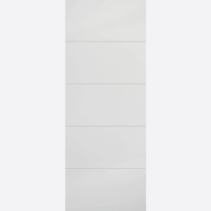 White Moulded Horizontal Four Line