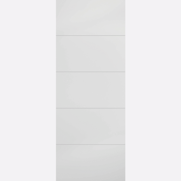 White Moulded Horizontal Four Line
