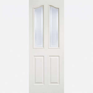 White Moulded Mayfair 2L Glazed