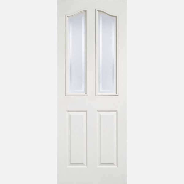 White Moulded Mayfair 2L Glazed
