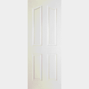 White Moulded Mayfair 4P