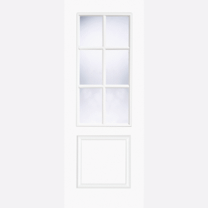 White Moulded Smooth Berlin Glazed 6L