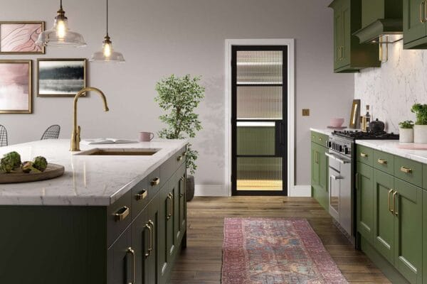 Black Chelsea Glazed 4L Reeded - Image 2