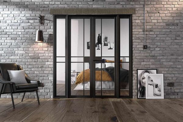 Room Divider Black Greenwich W6 - Image 2