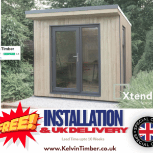 Insulated Garden Building Xtend 2.5 Forest Garden