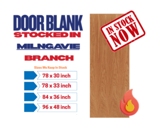 Door Blank Firecheck Blanks Hardwood Lipped FD30 (44mm)