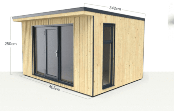 Insulated Garden Building Xtend 4.0 Forest Garden - Image 2