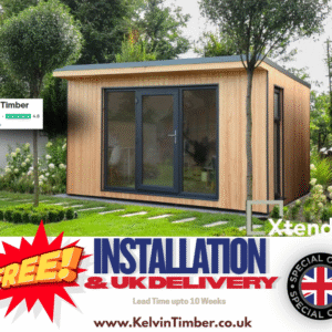 Insulated Garden Building Xtend 4.0 Forest Garden