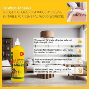 EVERBUILD® D4 Wood Adhesive | Wood 1Ltr